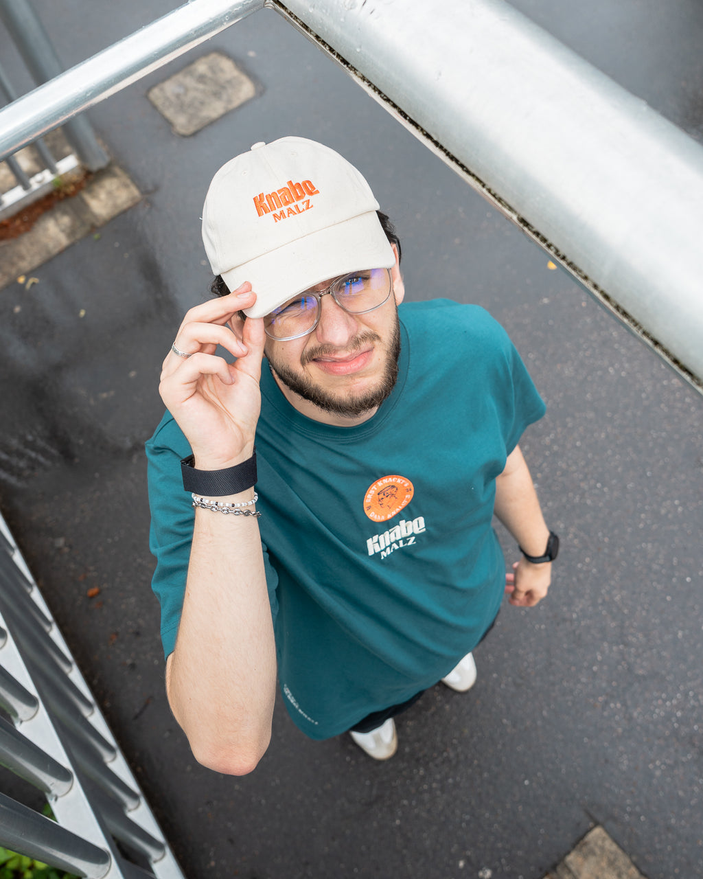 Knabe Malz | Schirmmütze, Creme